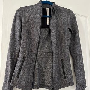 Lululemon heathered black define jacket